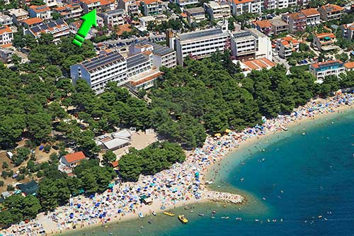 Apartments Makarska ear the beach - Apartment Lenka A2