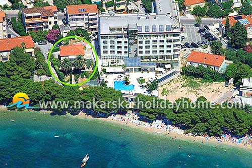 Makarska beach apartment rental - Apartment Niko A2