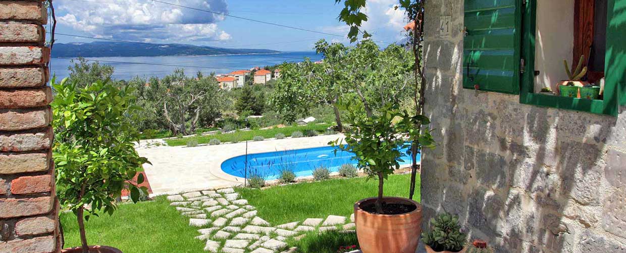 Ferienhaus Makarska mit privatem Pool - Villa Dragan
