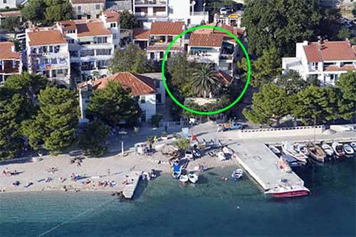 Hyra lägenhet i Brela Kroatien - Makarska rivieran