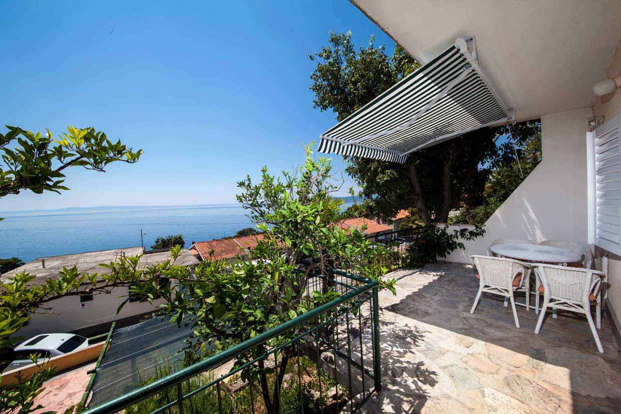 Taras, widok na morze - Apartament Graciela A1 / 27