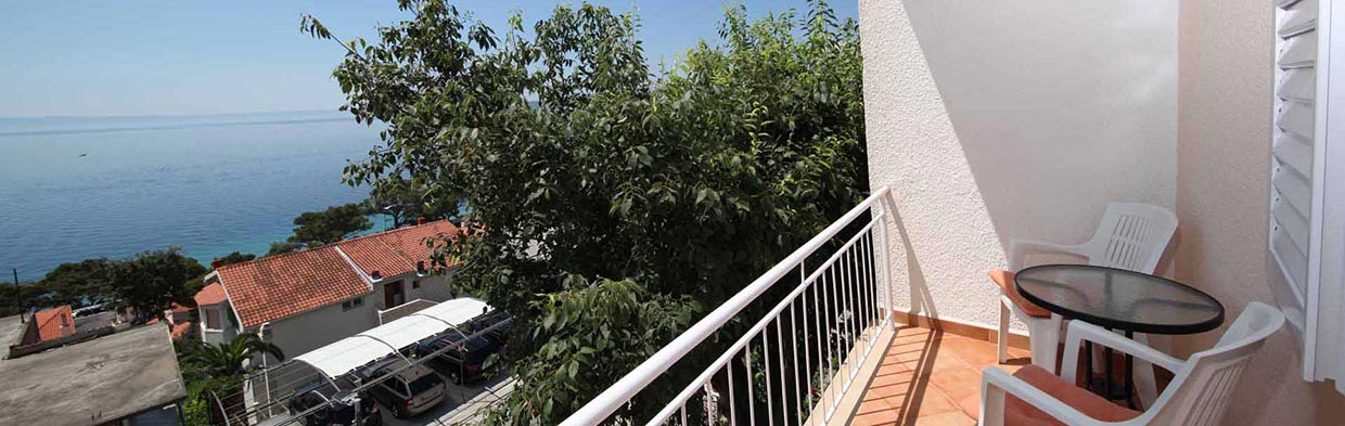 Apartamenty Brela dla 6 osób - Apartament Graciela A2