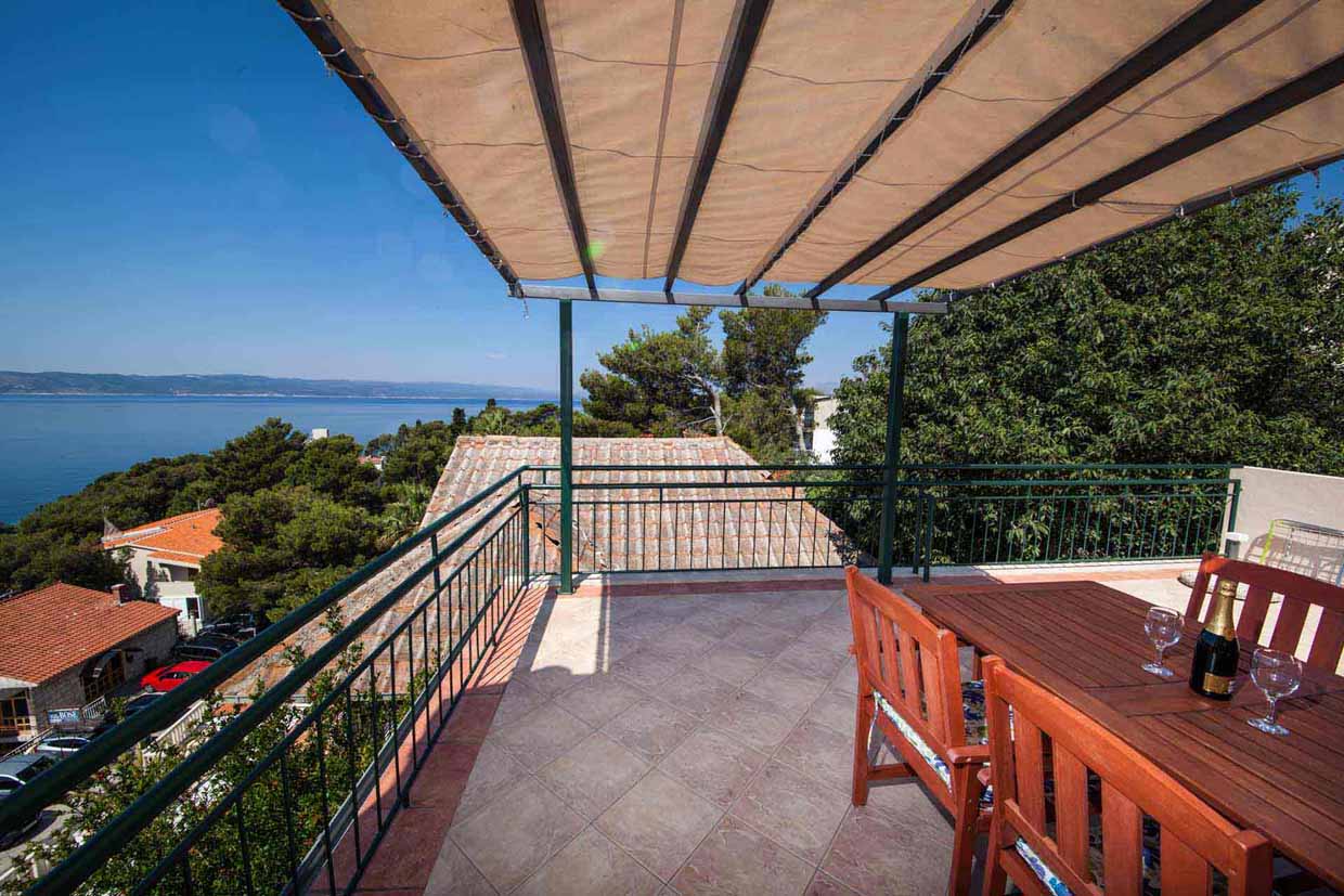 Apartments in Brela for 2+2 persons, Apartment Graciela A1 / 07