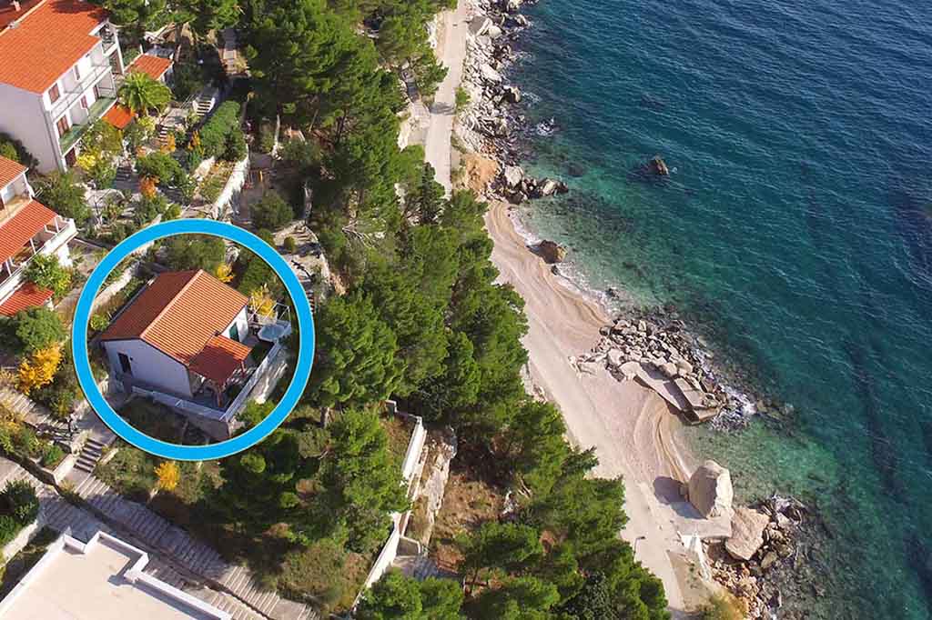 Ferienhaus In Brela Direkt Am Meer Haus Ante