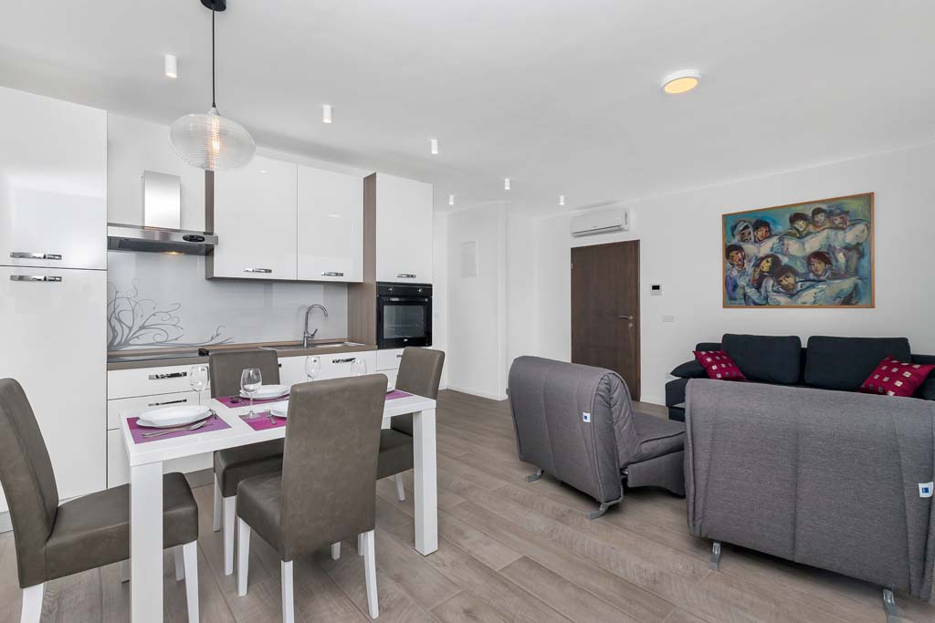 Voll ausgestattete Küche, Ferienwohnung Mila A4 / 09