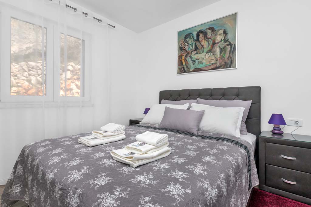 Schlafzimmer für einen ruhigen Schlaf, Ferienwohnung Mila A4 / 17