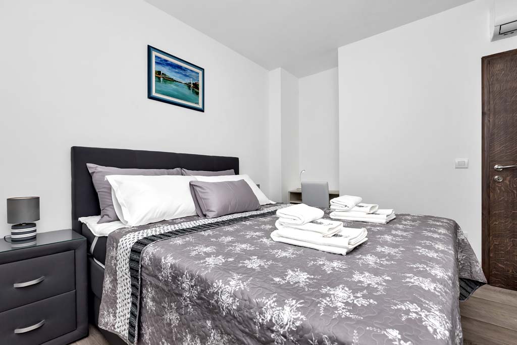 Luksuzno opremljena spavaća soba, Apartman Mila A6 / 18