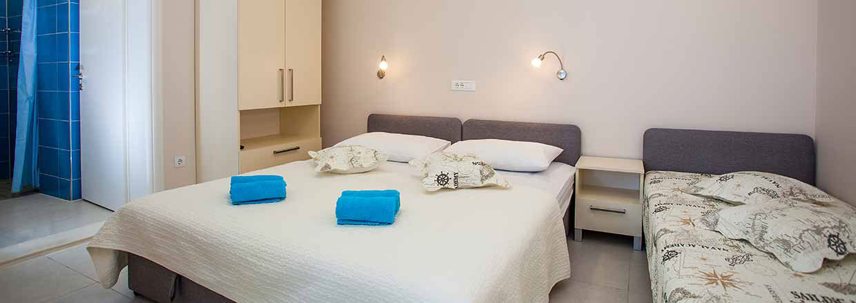 Apartmani Hrvatska - Drašnice apartman uz more za 3 osobe - Urlić A1