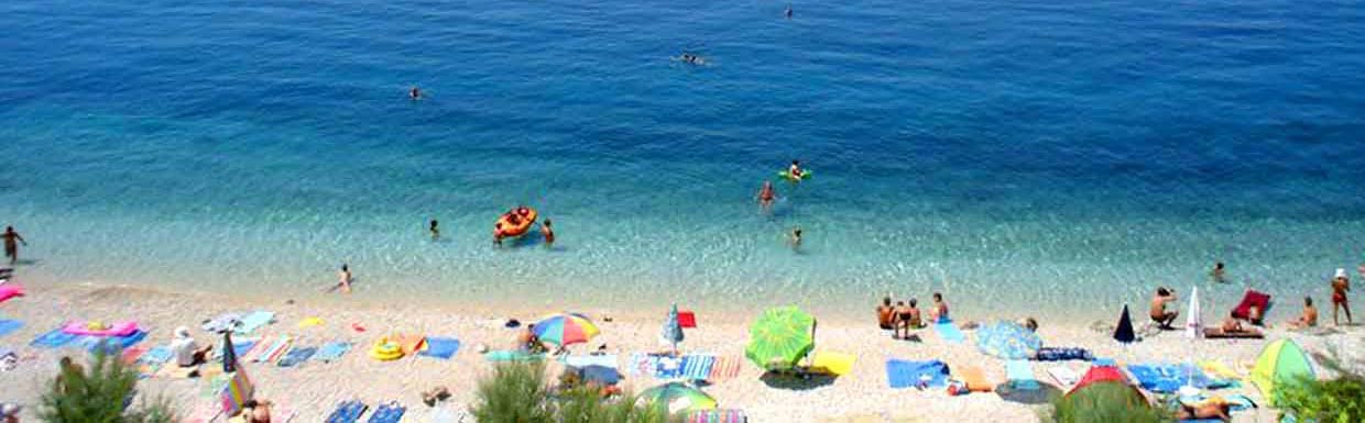Strand Ferienwohnung Makarska Kroatien