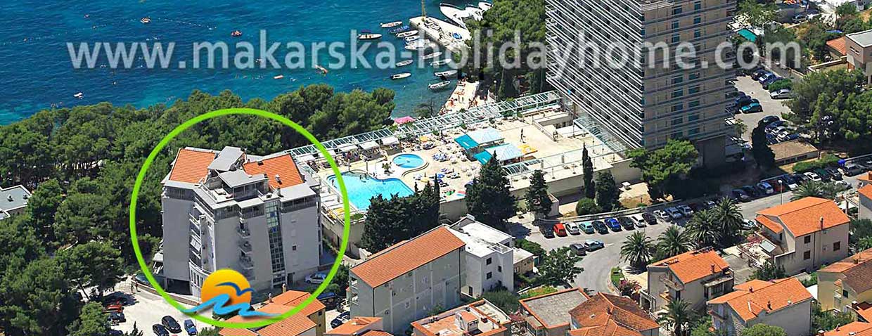 Apartmani Hrvatska - Makarska apartman uz more za 4 osobe - Apartman Anita