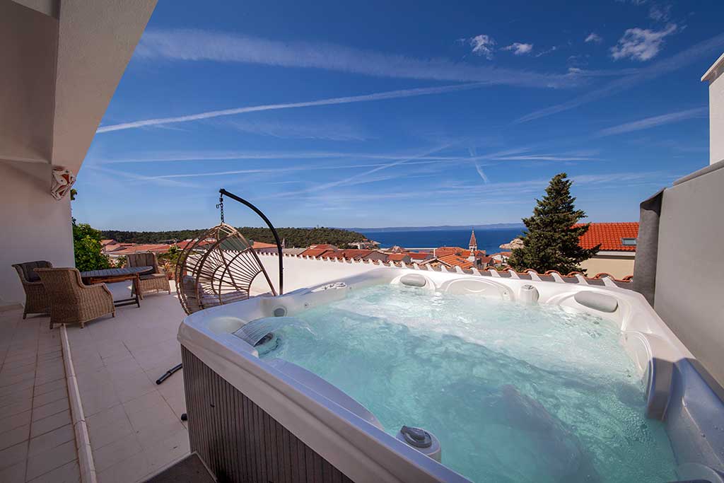 Terrace with sea view - Apartment Dada / 17