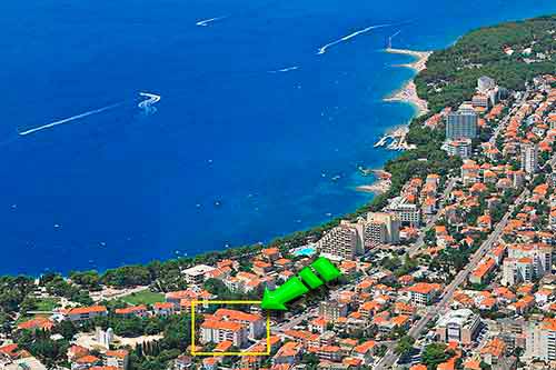 Apartmán Makarska v centru města - Apartmán Erceg