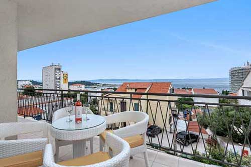 Makarska Riviera Privatwohnungen für 4 Personen - Ferienwohnung Jony A4