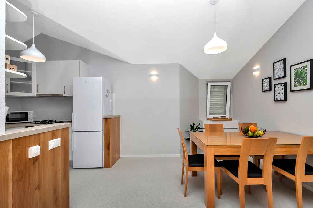 Kuchnia z jadalnią, Apartament Jony A4 / 15