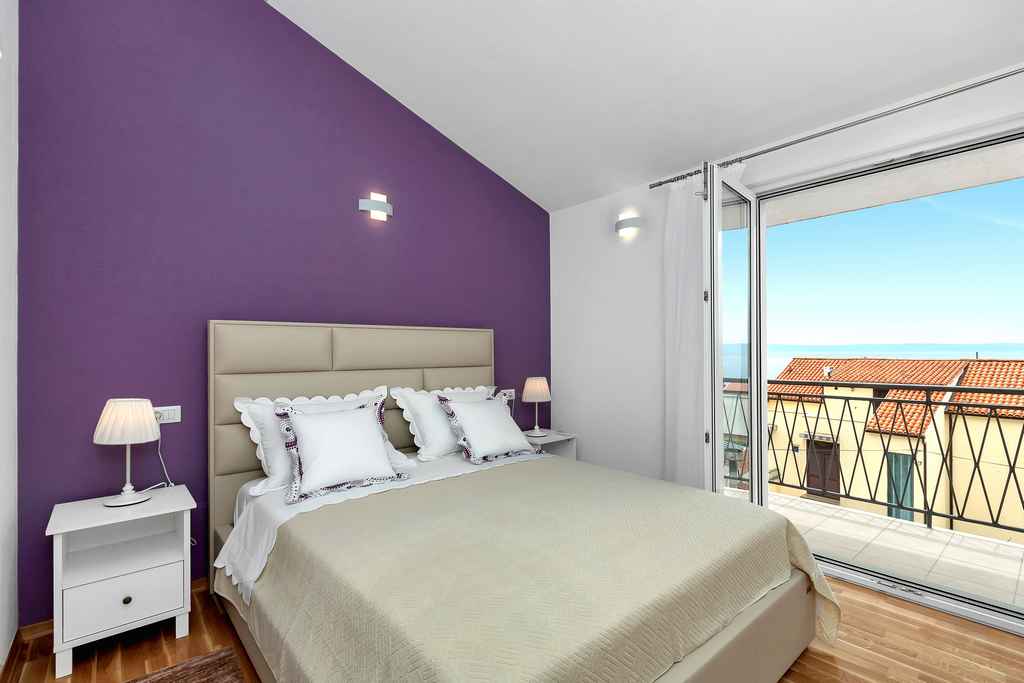 Spavaća soba s balkonom, Apartmani u Makarskoj, Hrvatska, Apartman Jony A4 / 16