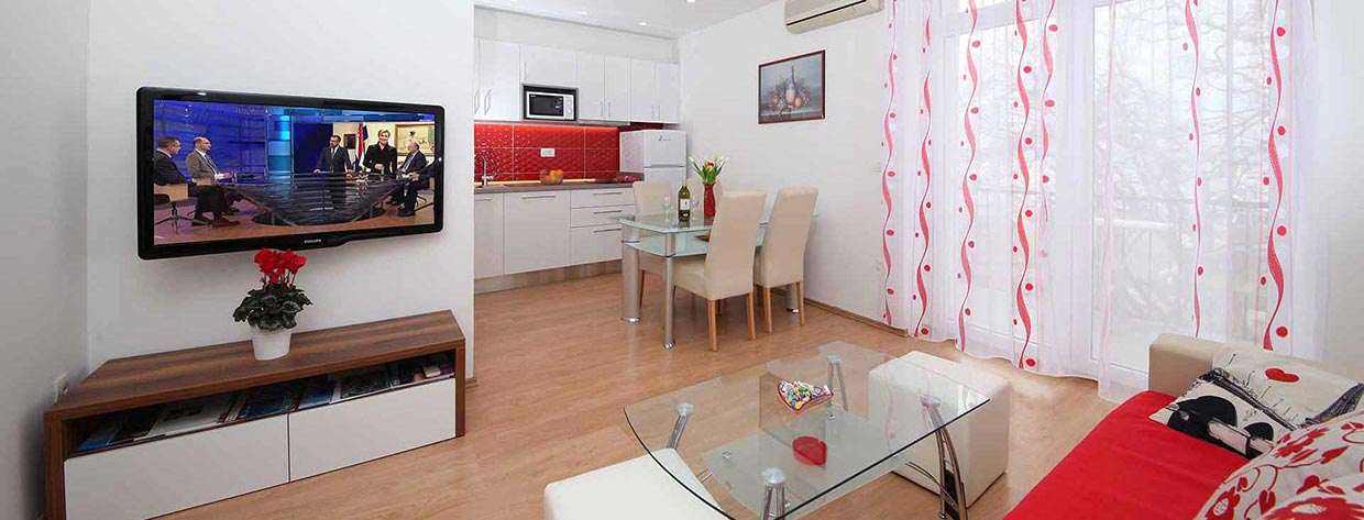 Makarska strandnära lägenhet att hyra - Lägenhet Kostela