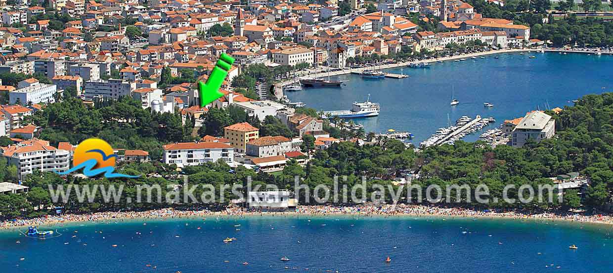 Chorwacja wakacje nad morzem, Makarska - Apartament Lila