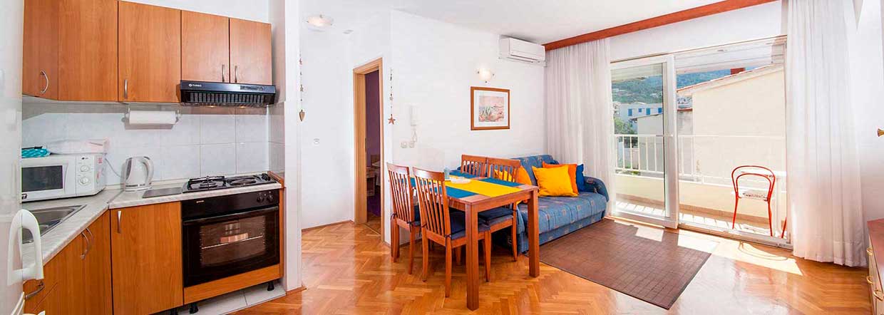 Strand leiligheter i Makarska - Leilighet Roska for 4+2 personer