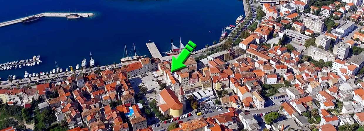 Lyxig lägenhet Makarska för 6 personer - Lägenhet Square