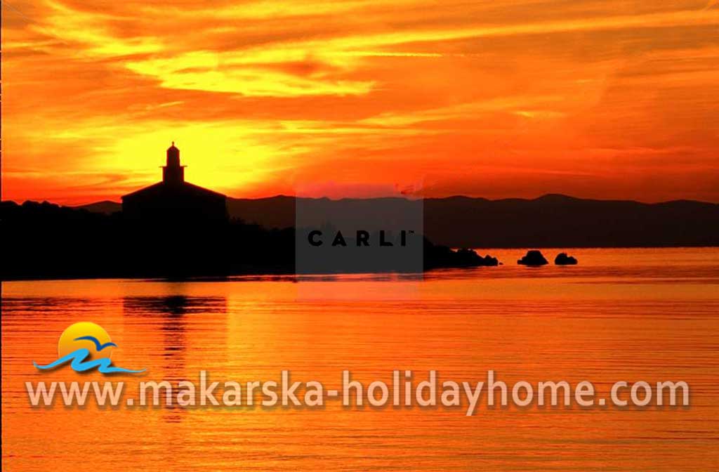 Solnedgang fyr Makarska - Fyr St. Peter / 30