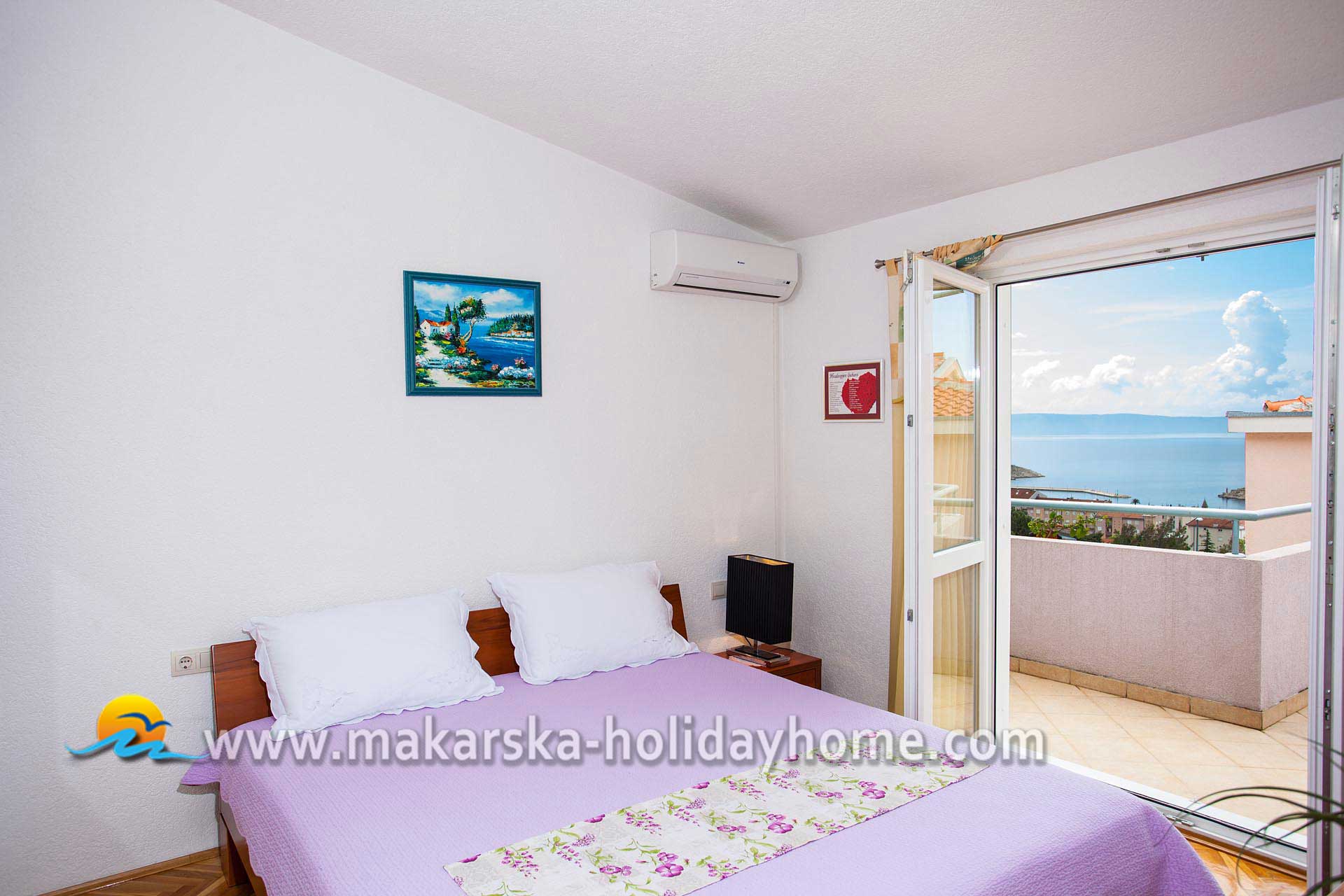 Bedroom with balcony - Apartment Ante / 26