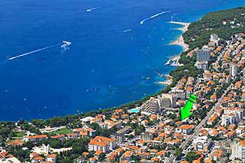 Makarska Apartamenty nad morzem - Apartament Marin