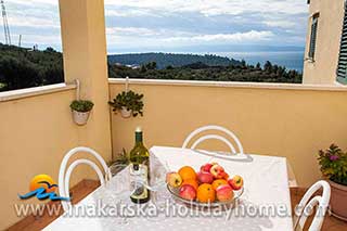 Wohnungen zu erschwinglichen Preisen Makarska, Ferienwohnung Mileta