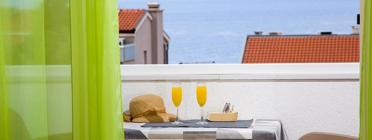 Makarska Croatia apartament przy plaży, dla 4 osób - Apartament Ankica A3