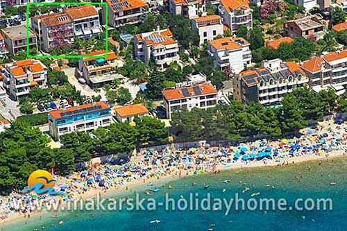 Apartament Makarska blisko plaży dla 4 osób - Apartament Ankica A3