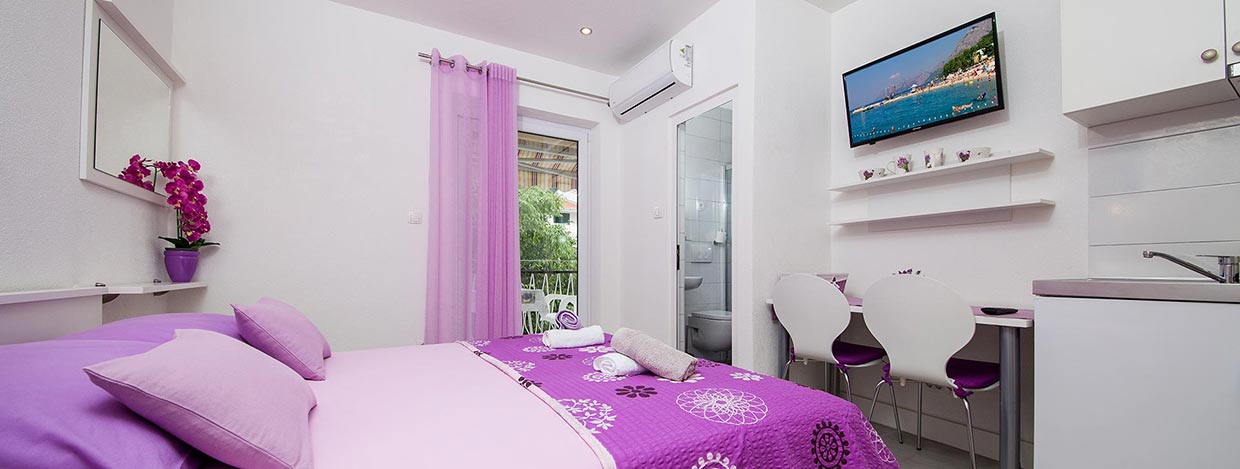 Apartmaji Hrvaška - Makarska studio apartmaji za 2 osebe - Apartma Ankica A4