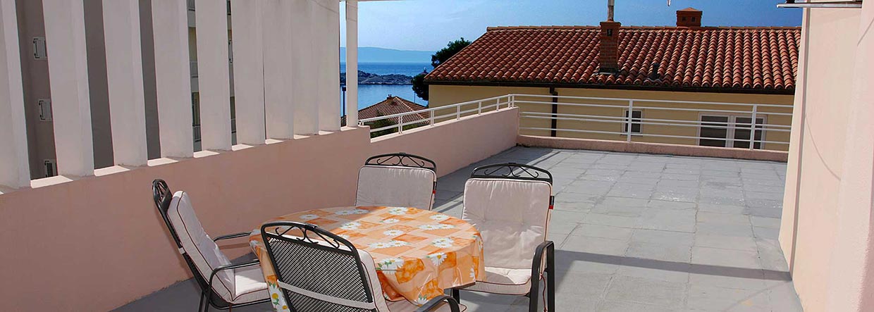 Apartmanok Makarska a strand közelében - Apartman Bagaric A1