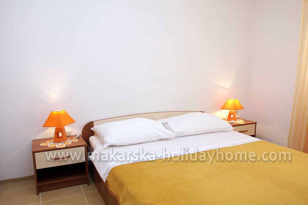 Appartement Makarska, Schlafzimmer - Ferienwohnungt Bagarić A1 / 13