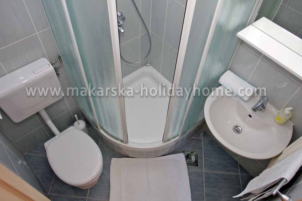 Ferienwohnung Makarska, Badezimmer - Ferienwohnungt Bagarić A4 / 15