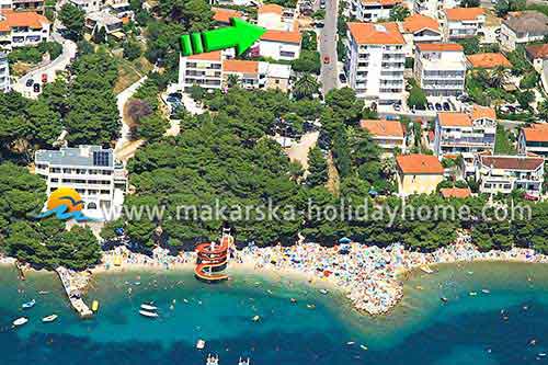 Chorwacja Apartament przy plaży - Makarska - Apartament Bagarić A5