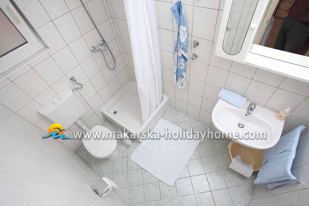 Apartmán Makarská, koupelna - Apartmán Bagarić A5 / 23