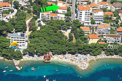 Apartmani Makarska uz more za 4 osobe - Apartman Bagarić A1