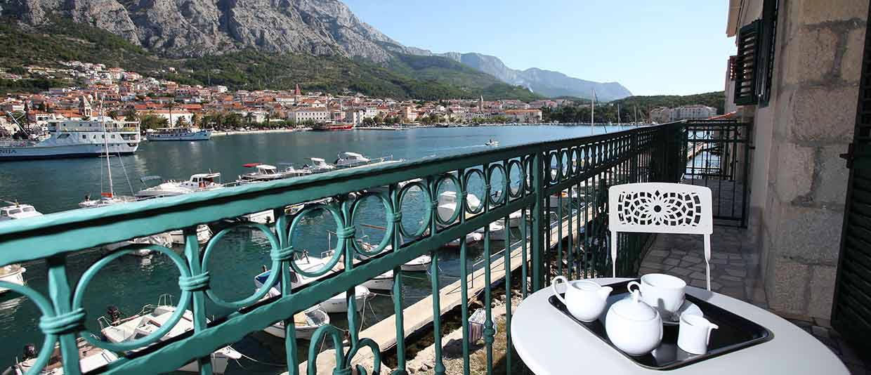 Chorwacja Apartament nad samym morzem - Makarska Bura A2