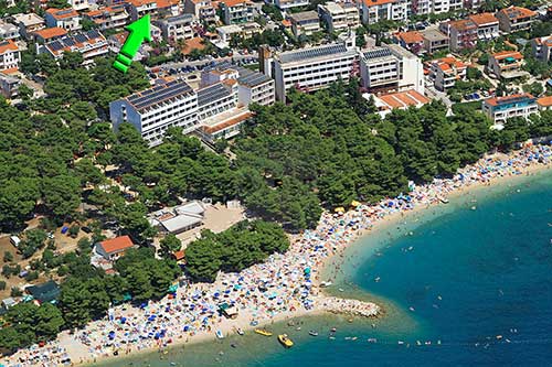 Apartmani Makarska blizu plaže - Apartman Kovacic A2