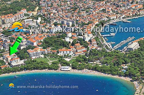 Makarska Ferienwohnung am Strand für 4 Personen - Apartment Mara A2