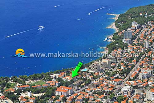 Apartments in Makarska on the beach - Apartment Mara A3