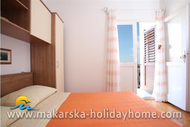 Ložnice s balkonem - Apartmán Mira A1 / 12