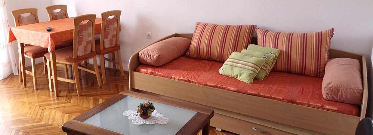 Makarska apartament przy plaży dla 5 osób - Apartament Mira B1