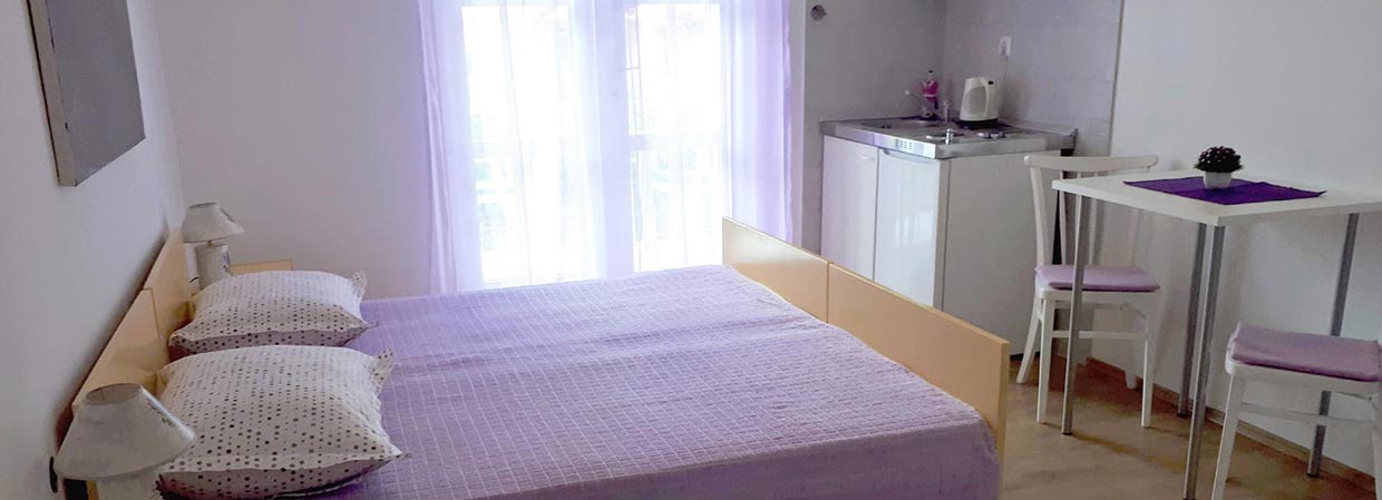 Makarska apartament na plaży dla 2 osób - Apartament Mira B2