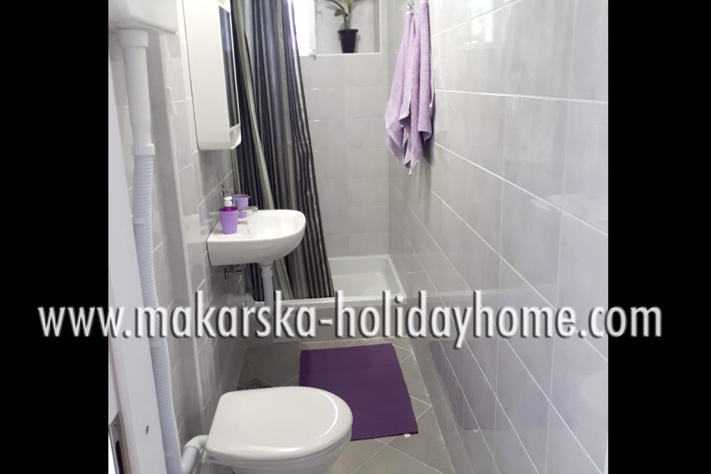Privatni apartmani Makarska, Kupaonica, Apartman Mira B2 / 08