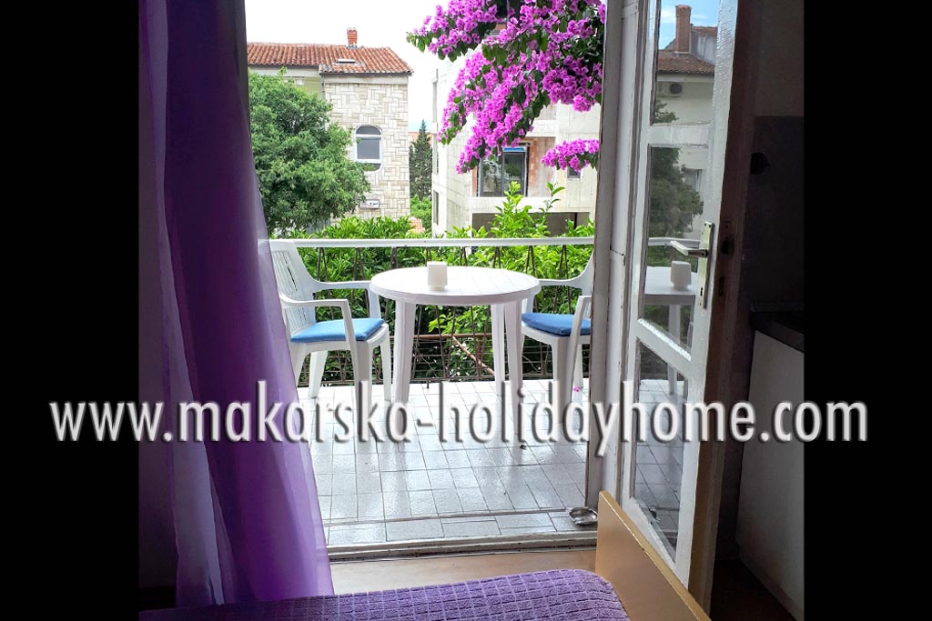 Prostor za druženje, Balkon, Apartman Mira B2 / 09