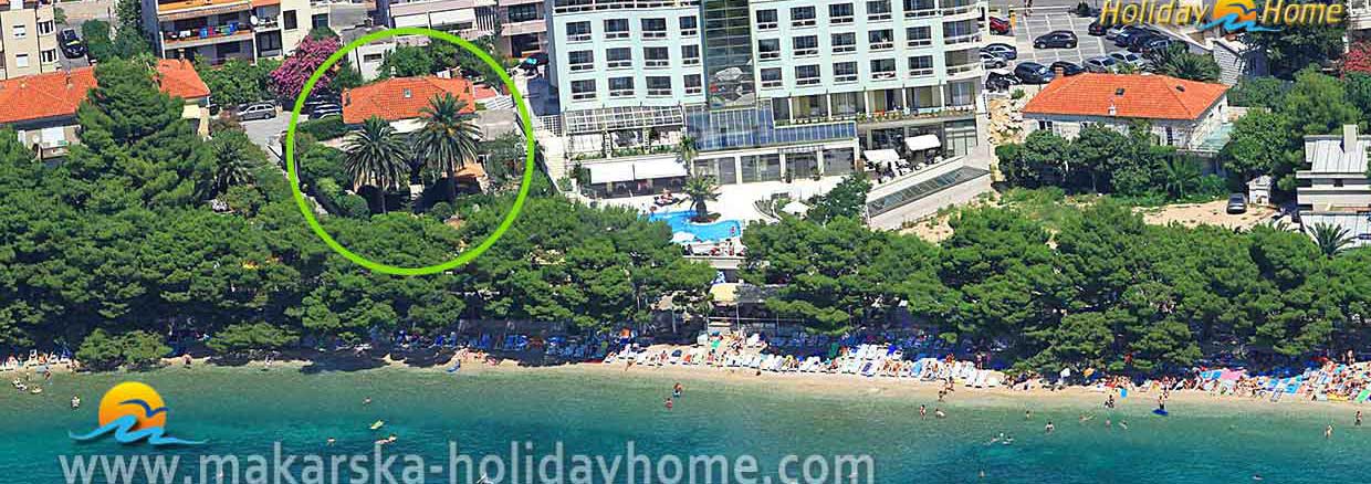 Makarska beach apartments for rent - Apartment Niko A1