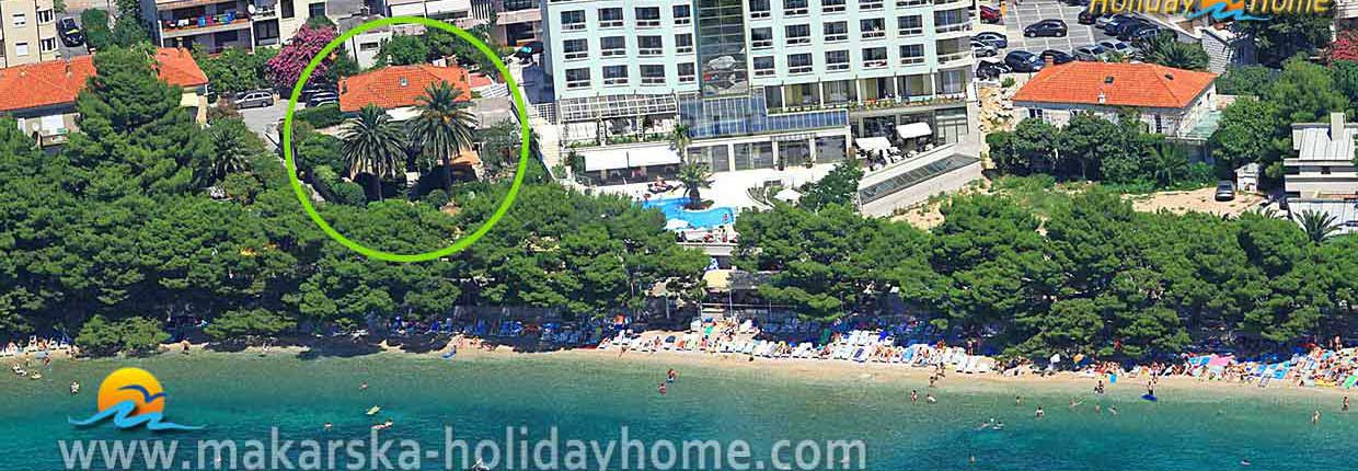 Apartmani Hrvatska - Makarska apartmani uz more za 8 osoba