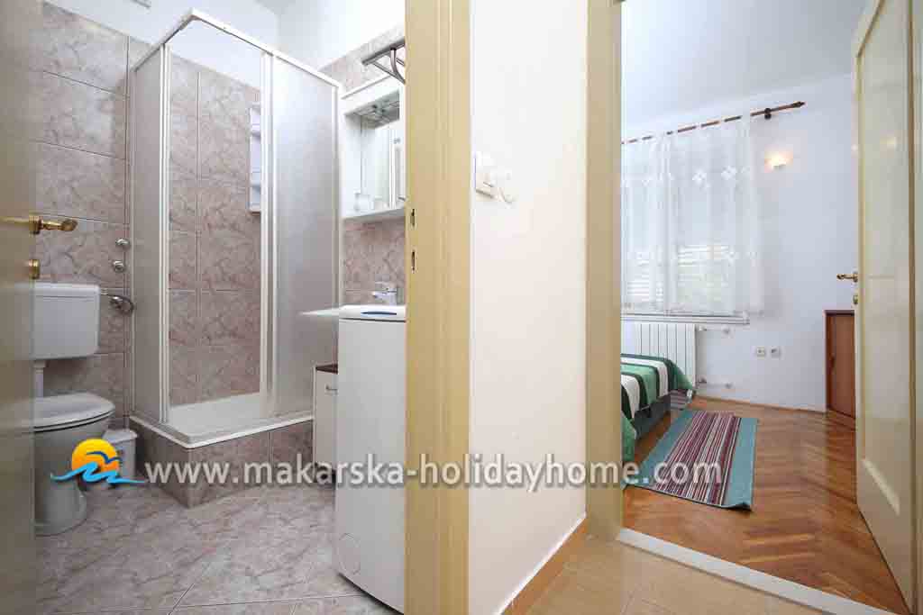 Sypialnia i łazienka - Apartament Niko A2 / 35