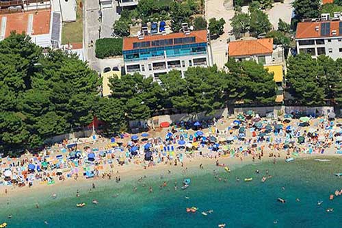 Makarska Strand Apartment Vermietung - Ferienwohnung Plaža A7