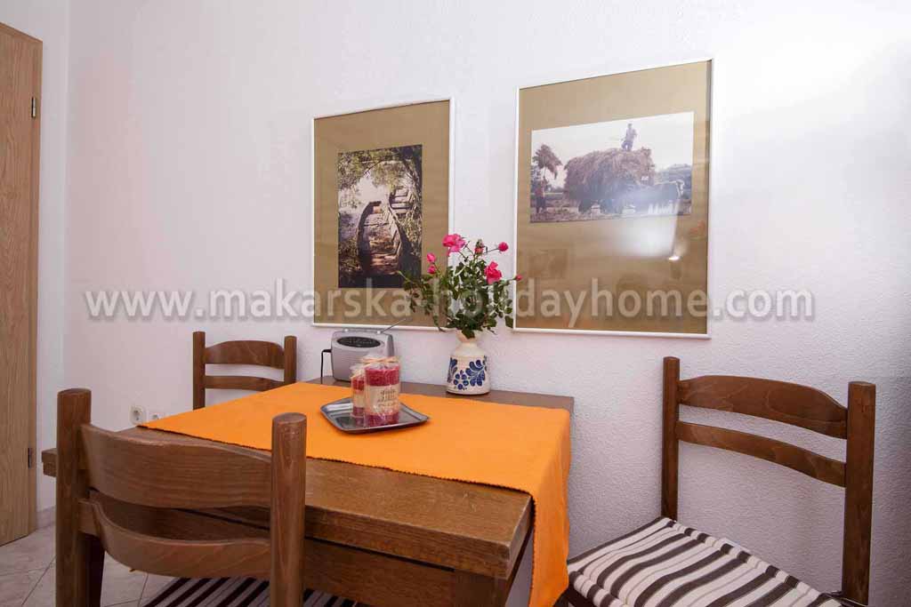 Makarska apartmány k pronájmu, Apartmán Slavko A1 / 08